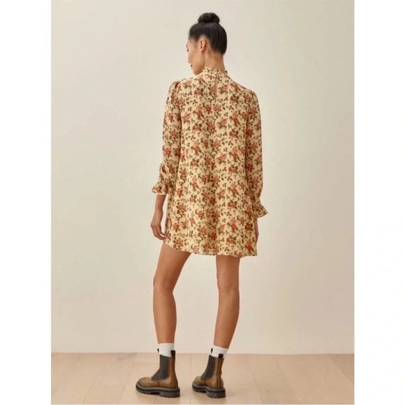 Reformation Jourdan Floral boho mini dress - Picture 6 of 14